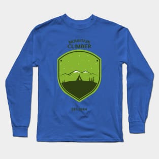 Mountain Climber Long Sleeve T-Shirt